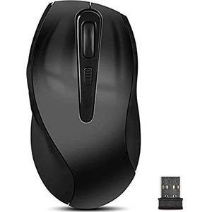 Speedlink AXON Desktop Mouse - draadloze muis voor op kantoor, zwart