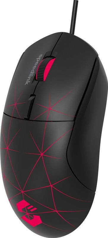 Speedlink Corax Gaming Muis - 3200 DPI - Instelbare Knoppen - Zwart