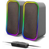 Speedlink Token Stereo PC Speaker - RGB - Zwart