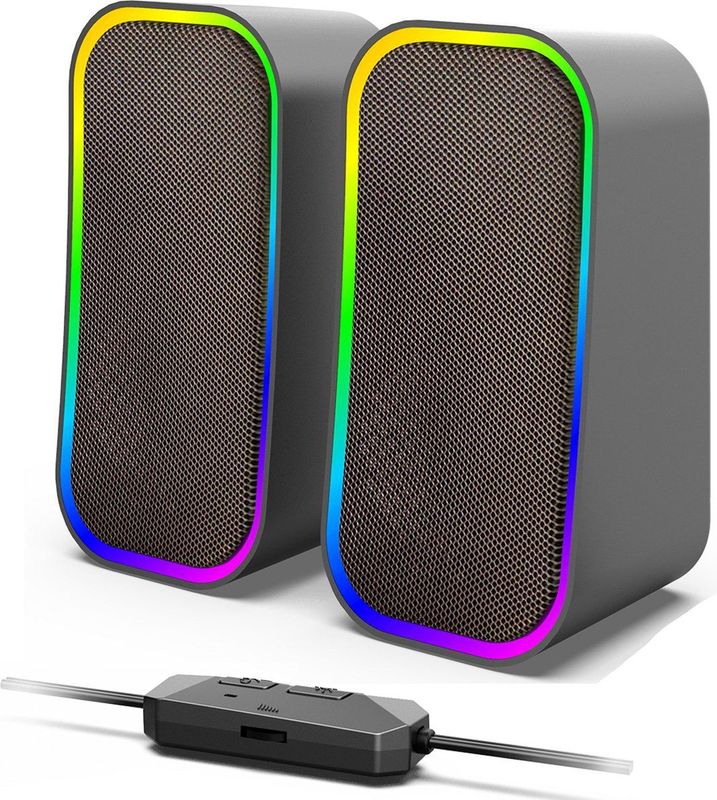Speedlink - TOKEN - Gaming Stereo Speaker - RGB - Bluetooth - Zwart