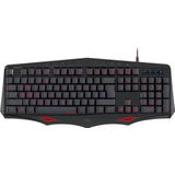 LAMIA - Gaming Toetsenbord - Rood - USB - Stealth-Design