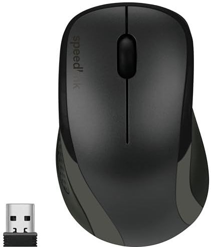 Speedlink - Kappa - Draadloze Muis - Zwart - Ergonomisch ontwerp