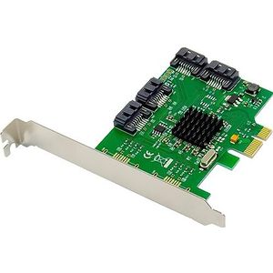 Dawicontrol - PCI-e DC-614e - RAID-controller - Zwart - SATA II en III