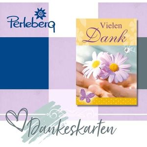 Perleberg Karte Danke Lettering 778-1052