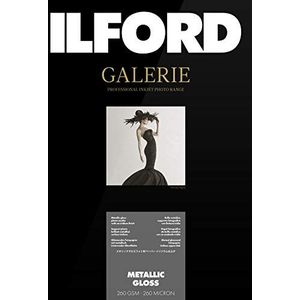 ILFORD GALERIE Metallic Gloss 260gsm A2-420mm x 594mm 25 vellen