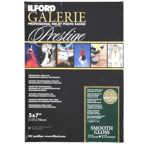 ILFORD Galerie Prestige Glow Fotopapier, 260 g, 13 x 18, 100 vellen