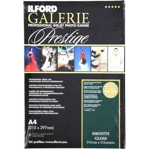Ilford - Galerie Glossy - Fotopapier - A4 - 25 Vel - 260g/m²