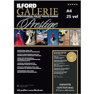 ILFORD GALERIE Prestige Smooth Cotton Rag 310 g/m², A4, 210 x 297 mm, 25 vellen