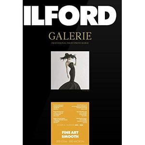 ILFORD GALERIE FineArt Smooth 200 gsm 5x7 inch - 127 mm x 178 mm 50 vellen