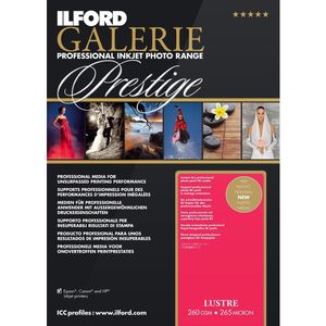 ILFORD GALERIE Satijn Foto - 260 g/m² - A4 - 100 Vellen - Inkjetfotopapier