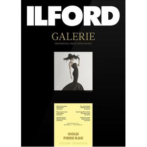 Ilford - Galerie Fibre Rag - Fotopapier - A4 - 25 Vellen - 270 g/m²