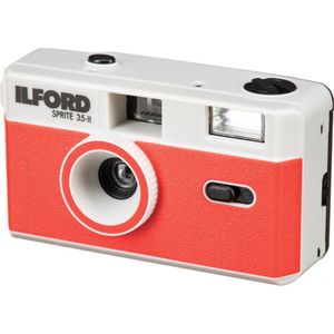 Ilford - Sprite 35-II - Analoge Camera - Rood - Zilver
