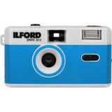 Ilford - Sprite 35-II - analoge camera - blauw en zilver