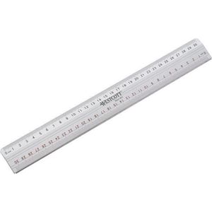 Westcott - Snijliniaal - 30 cm - Antislip - Stalen Snijrand