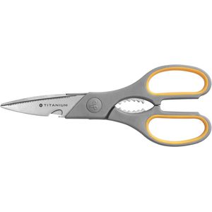 Schere TITANIUM Super 21cm gelb grau