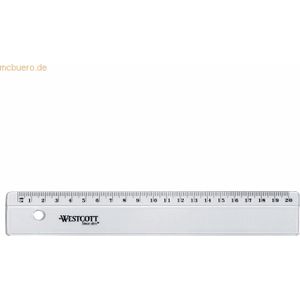 Westcott Lineal E-10151 BP 20cm transparent