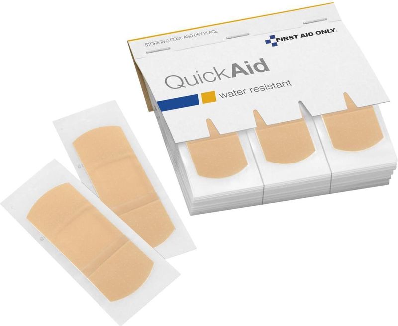 QuickAid - Navulverpakking - 45 Waterdichte Pleisters - Huidverdraagzaam