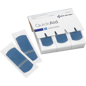 First Aid Only - QuickAid - Navulverpakking - Blauw - 45 Pleisters