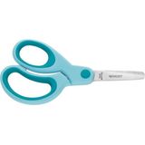 Westcott E-21586 00 Softgrip Kids Lefty Linkshandige kinderschaar met ronde punt, 13 cm, turquoise