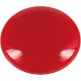 WESTCOTT E-10810 00 magneet, rond, 25 mm, 10 stuks, rood