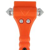 Westcott - AC-P30001 - Veiligheidshamer - Oranje - Geïntegreerde Gordelsnijder - 2 Stuks