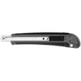 Snijmes Westcott professional 9mm met schuifsluiting grijs/zwart