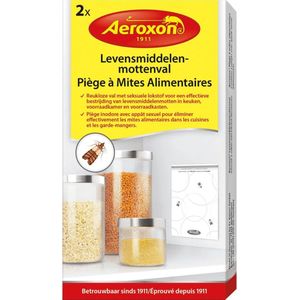 Aeroxon Levensmiddelenmottenval 2 Stuks