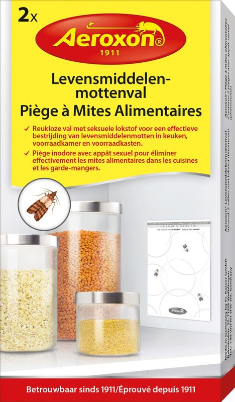 Aeroxon Levensmiddelen mottenval