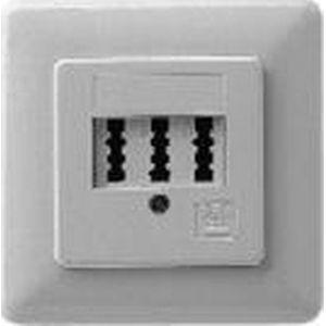 Ze-Kom 3x6 standaard aansluitdoos, inbouw, Telefoon accessoires