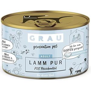 GRAU het origineel Natvoer voor honden Gevogelte met pastinaak/broccoli