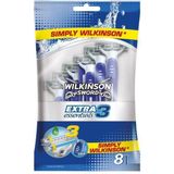 Wilkinson Extra 3 Essentials scheermes, pak van 8 stuks