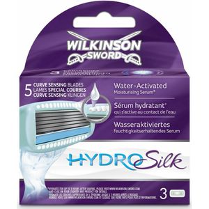 Wilkinson Sword - Hydro Silk - Vervangende Messen - 3 Stuks