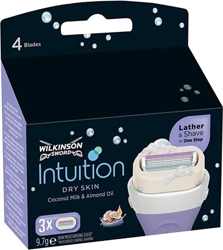 Wilkinson - Intuition Dry Skin - Scheermesjes - 3 Stuks