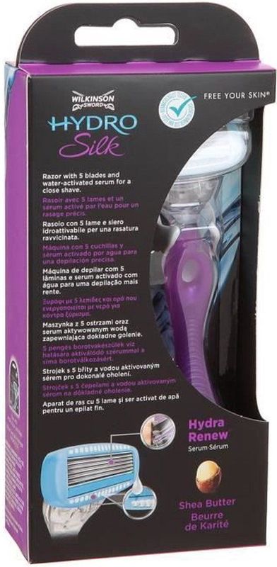 Wilkinson - Hydro Silk - Scheerapparaat - Colour Edition - Inclusief 1 Scheermesje