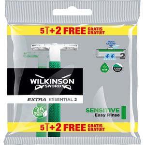 Wilkinson - Extra 2 Sensitive - Wegwerpmesjes - 7 Stuks