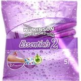 Wilkinson Sword - Essentials 2 - Wegwerp Scheermessen - 5 st