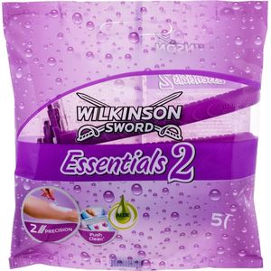 Wilkinson Sword - Essentials 2 - Wegwerp Scheermessen - 5 st