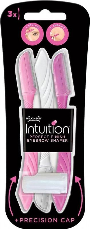Wilkinson Intuition Wenkbrauw Shaper - 3 Stuks