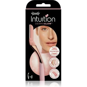 Wilkinson Sword Intuition Dermaglow Scheerapparaat voor dames, 1 handvat en 3 mesjes