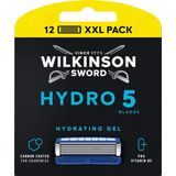 Wilkinson Sword - Hydro 5 - Scheermesvullingen - 12 Navulbare - Koolstofgecoat 5 Mesjes