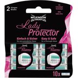 Wilkinson - Lady Protector - Scheermesjes - 10 Stuks - Met Aloë Vera