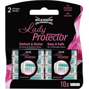 Wilkinson - Lady Protector - Scheermesjes - 10 Stuks - Met Aloë Vera