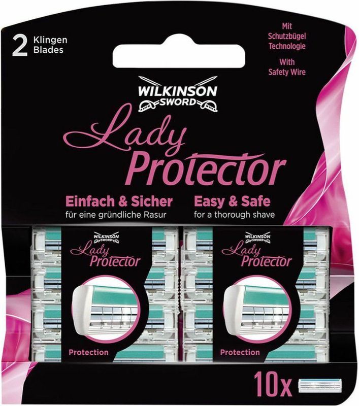 Wilkinson - Lady Protector - Scheermesjes - 10 Stuks - Met Aloë Vera