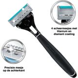 Wilkinson Sword - Intuition Eyebrow Styler - Scheermes - Wenkbrauwverzorging - 3 st