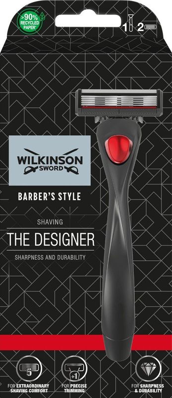 Wilkinson Sword - Barbers Style The Architect - Scheermesjes - Voor Mannen