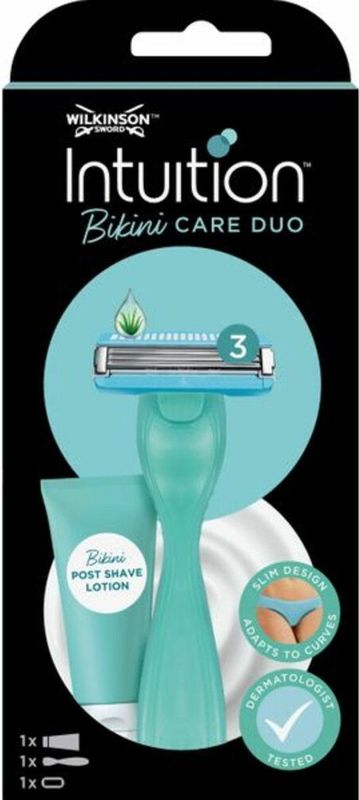 Wilkinson - Intuition Scheermes - Bikini Care Duo - Inclusief Post Shave Lotion 40ml
