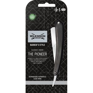 Wilkinson Sword - Klap Scheermes - Hout - 5 Navulmesjes