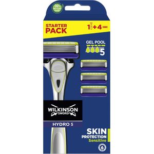 Wilkinson - Hydro 5 Sensitive - Scheersysteem - Blauw - Huidbescherming