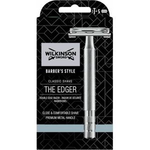 Wilkinson Sword Barber's Style The Edger - Scheermes - Safety Razor - met 5 Navulmesjes