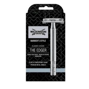 Wilkinson Sword Barber's Style The Edger - Scheermes - Safety Razor - met 5 Navulmesjes
